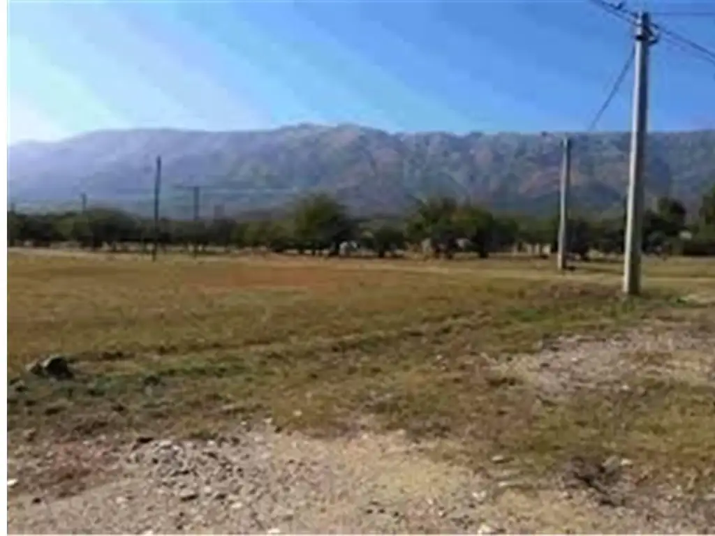 Venta lote 1500 metros  Cerro de Oro Merlo San Luis