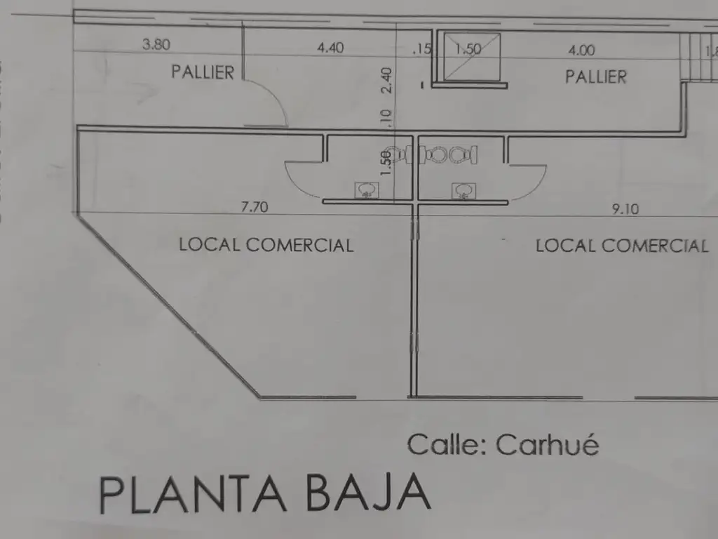 VENTA DE LOCAL EN MATADEROS, BARRIO NAON, CARHUE AL 1500.