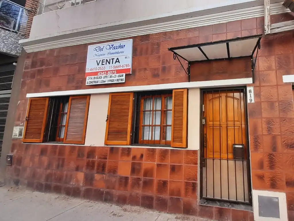 Excelente lote en Caballito se vende en block. 2 Ph