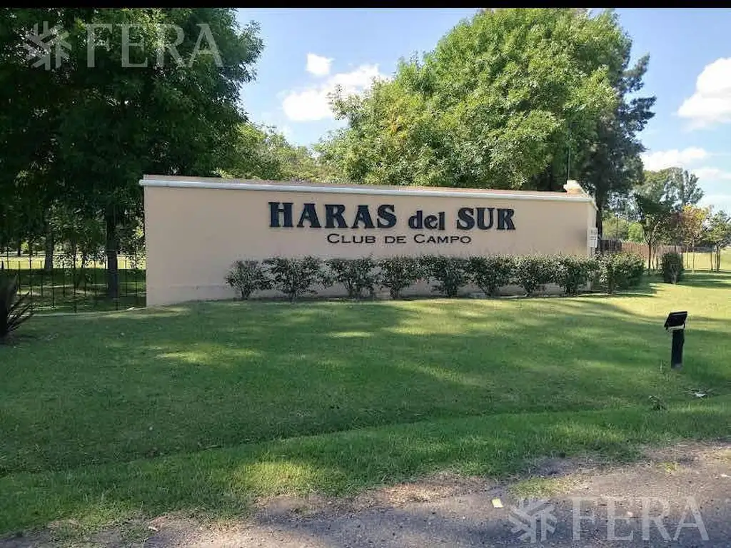 Venta de terreno en Haras del Sur I