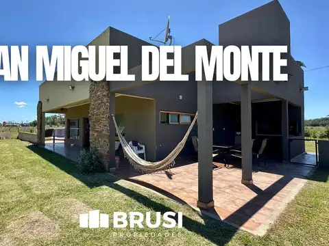 Casa quinta 3 ambientes con pileta en venta en MONTE