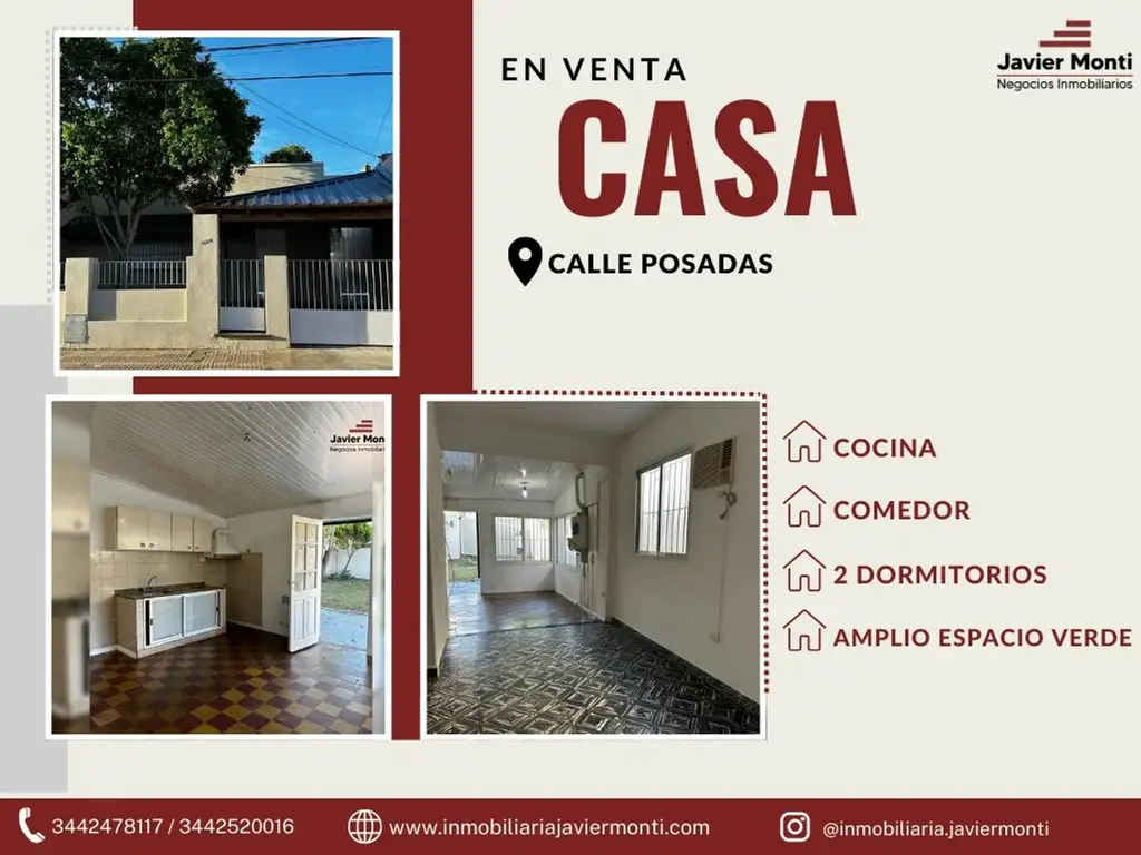 CASA EN VENTA - Posadas