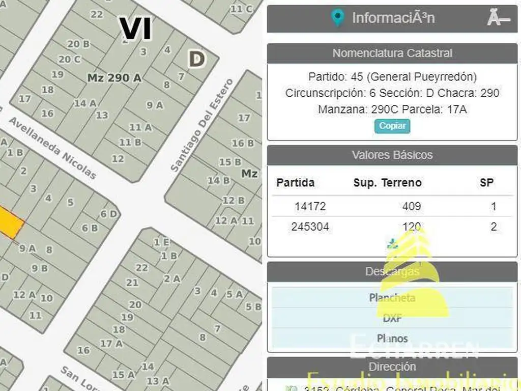 Terreno / Lote en venta de 529m2 ubicado en Chauvín