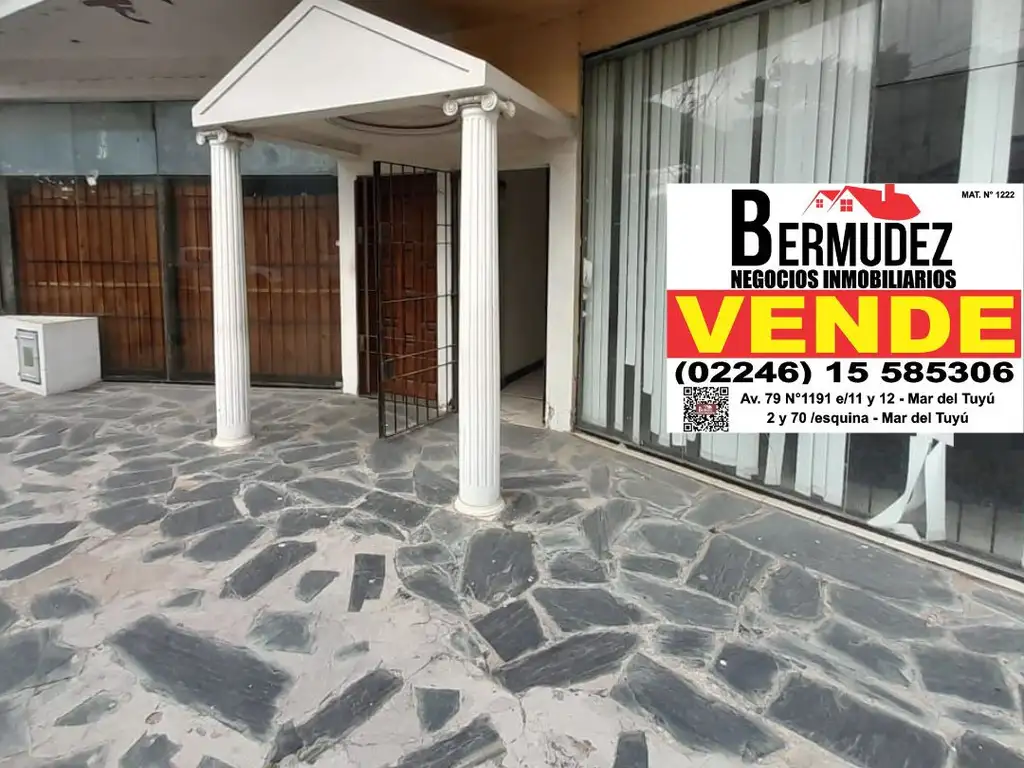 Excelente Local A La Venta En Mar Del Tuyu Calle 2 Entre 61 Y 62, Oportunidad!