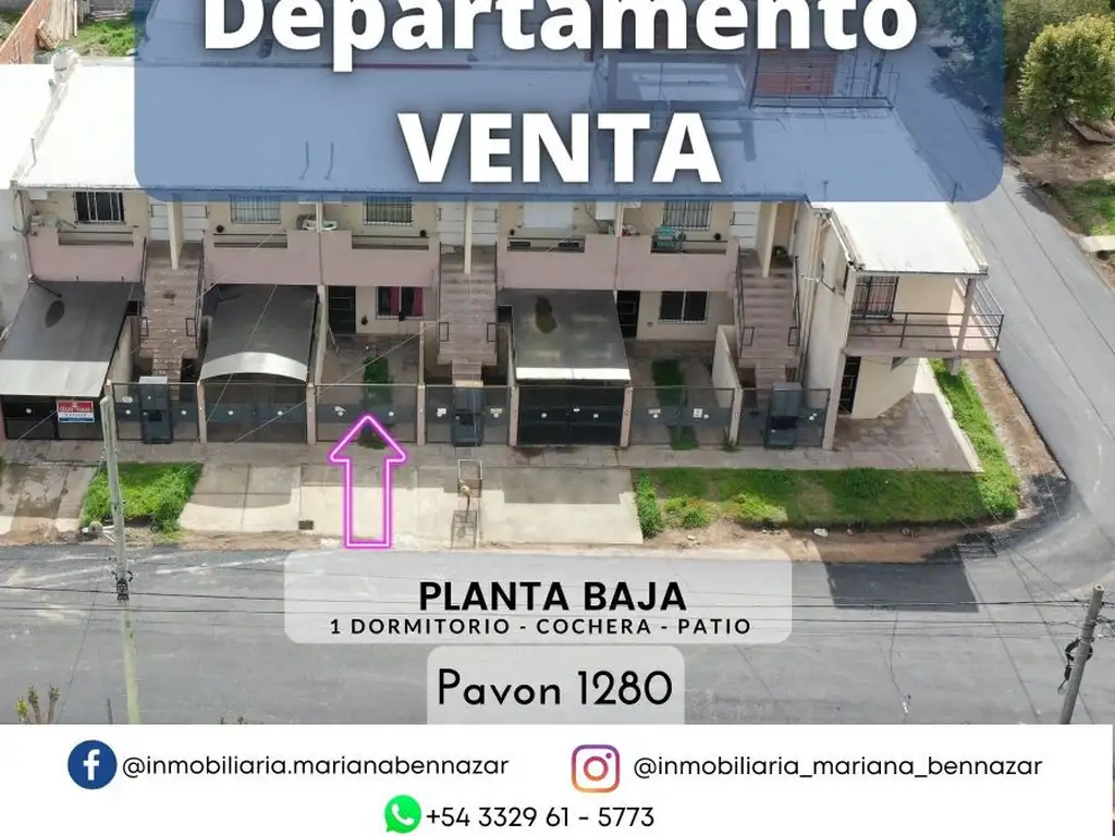 DEPARTAMENTO EN VENTA - SAN PEDRO