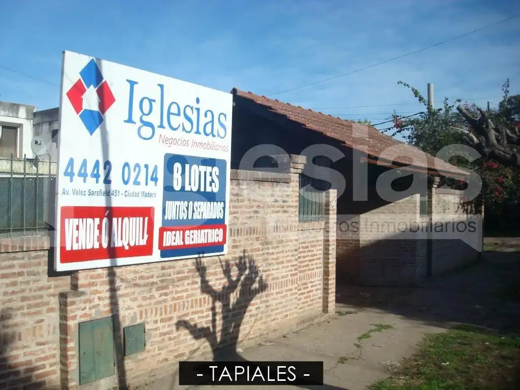 Ideal inversor, tres lotes ubicados en Tapiales