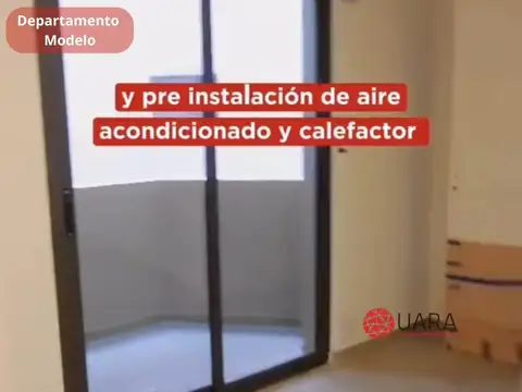 Departamento 2 ambientes con 1 baño