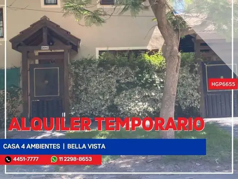 Casa - Alquiler temporario - Argentina, Bella Vista - Azopardo 2200