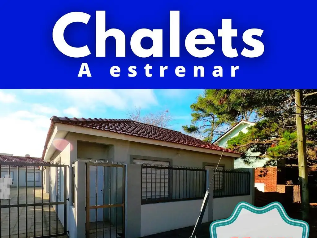 Chalets a estrenar 70 mts ¡ultimas dos unidades disponibles!