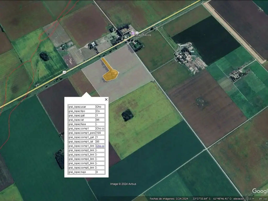 CAMPO AGRICOLA EN VENTA MURPHY