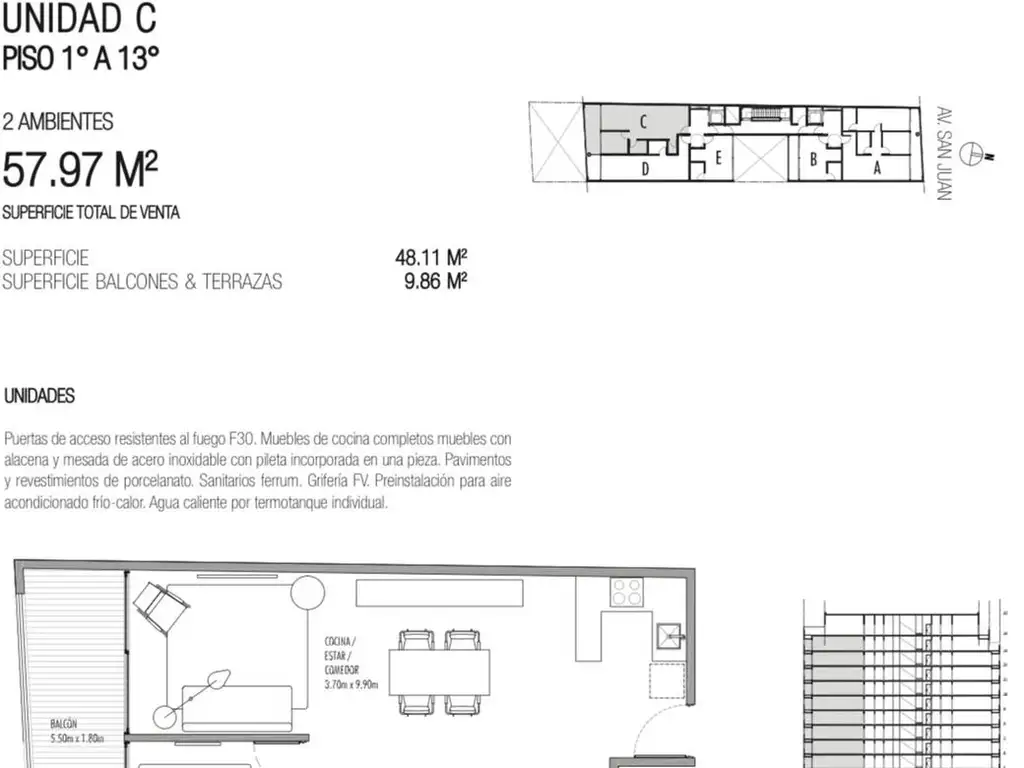 Departamento en San Cristobal