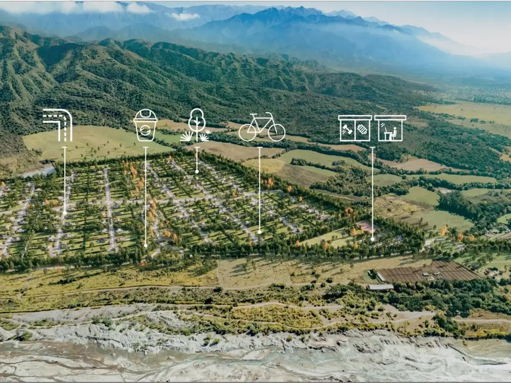 Lote 2000 m2 venta en La Arbolada Aut.Sud/Oeste km 7