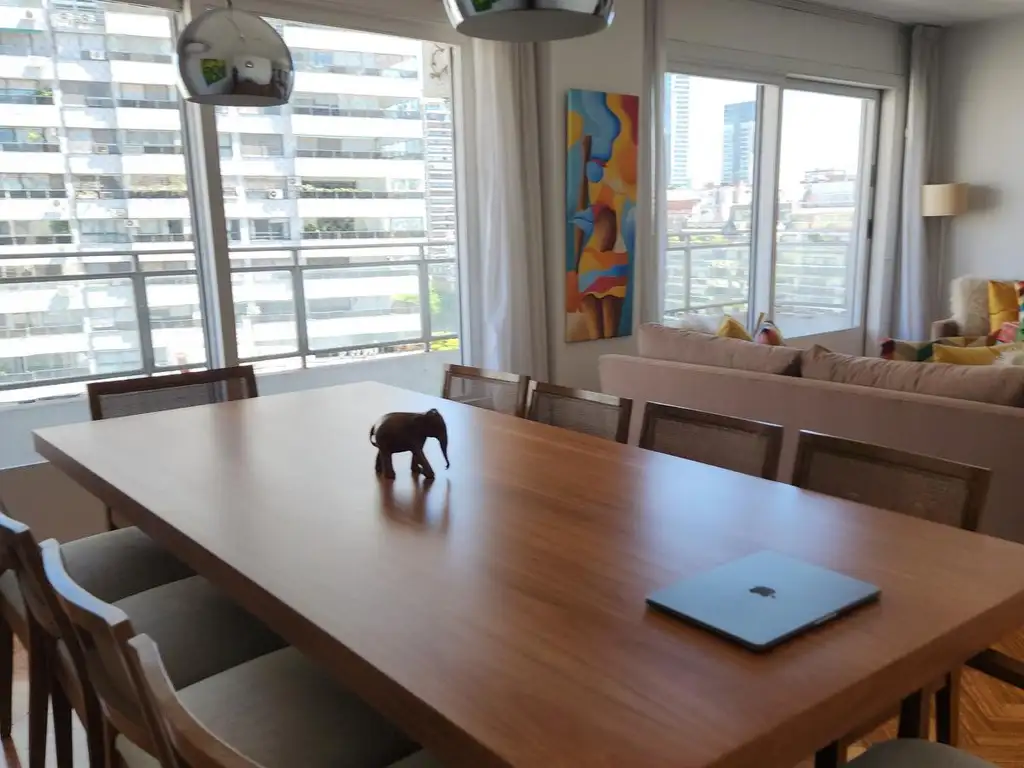 Espectacular Departamento Luminoso con Vista Abierta en Piso 14 - Libertador y Ocampo