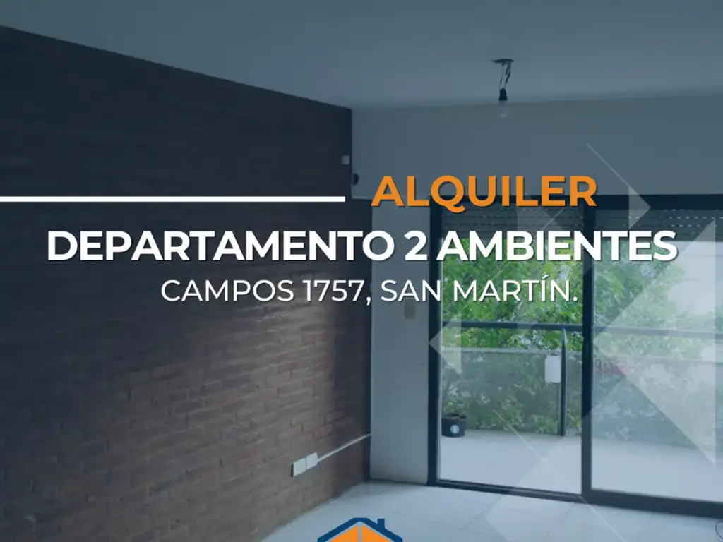 ALQUILER DE DEPARTAMENTO SEMIPISO DE 2 AMBIENTES CON BALCÓN, CENTRO DE SAN MARTIN