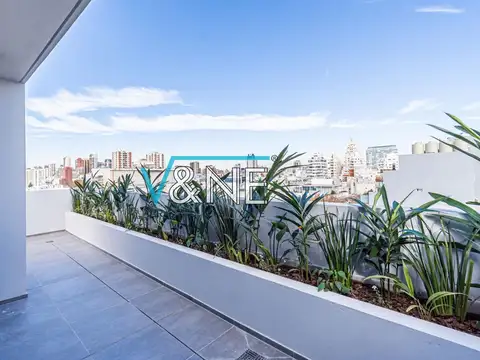 3 ambientes al frente con terraza propia 106 m2 entrega ya