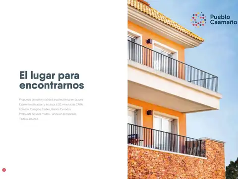 Departamento en Venta con 1 cochera