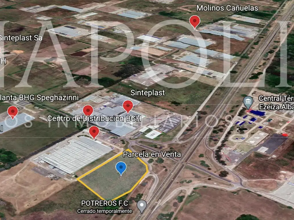 Lote comercial Autopista Ezeiza-Cañuelas logística industria