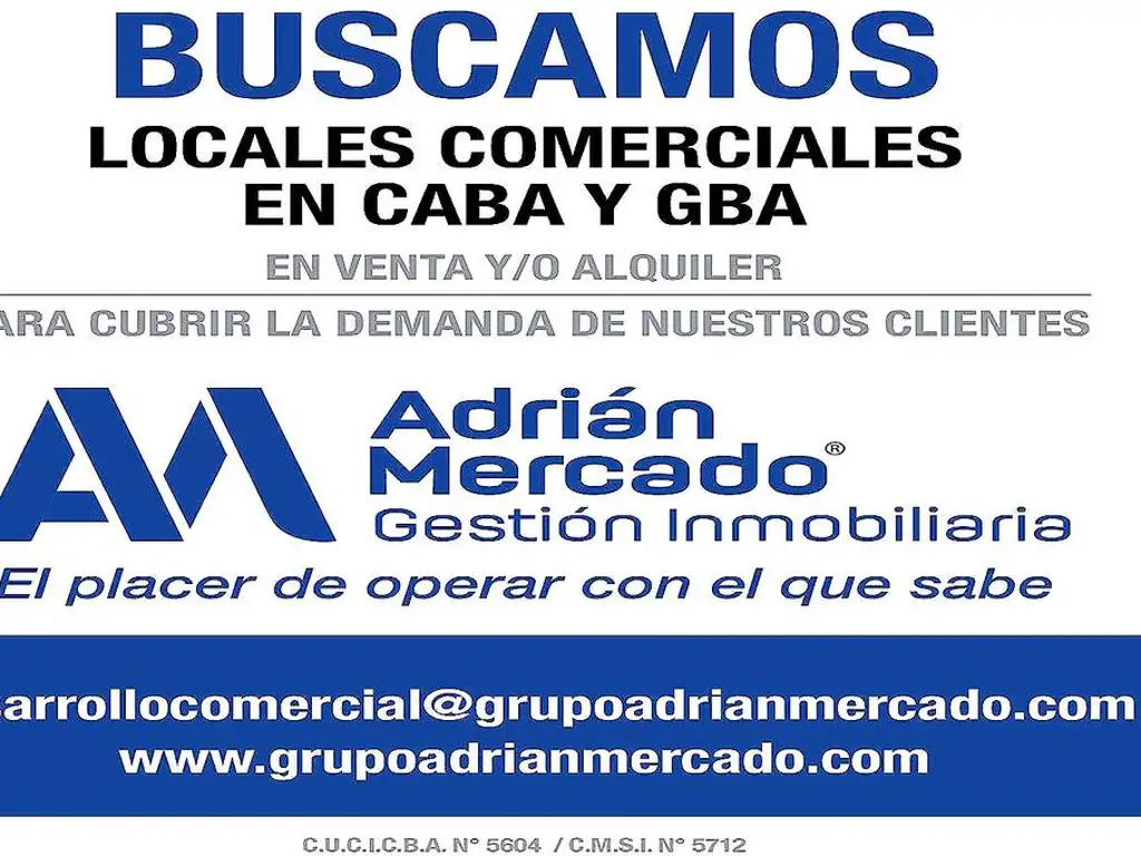 Alquiler / Venta  Local - Capital Federal