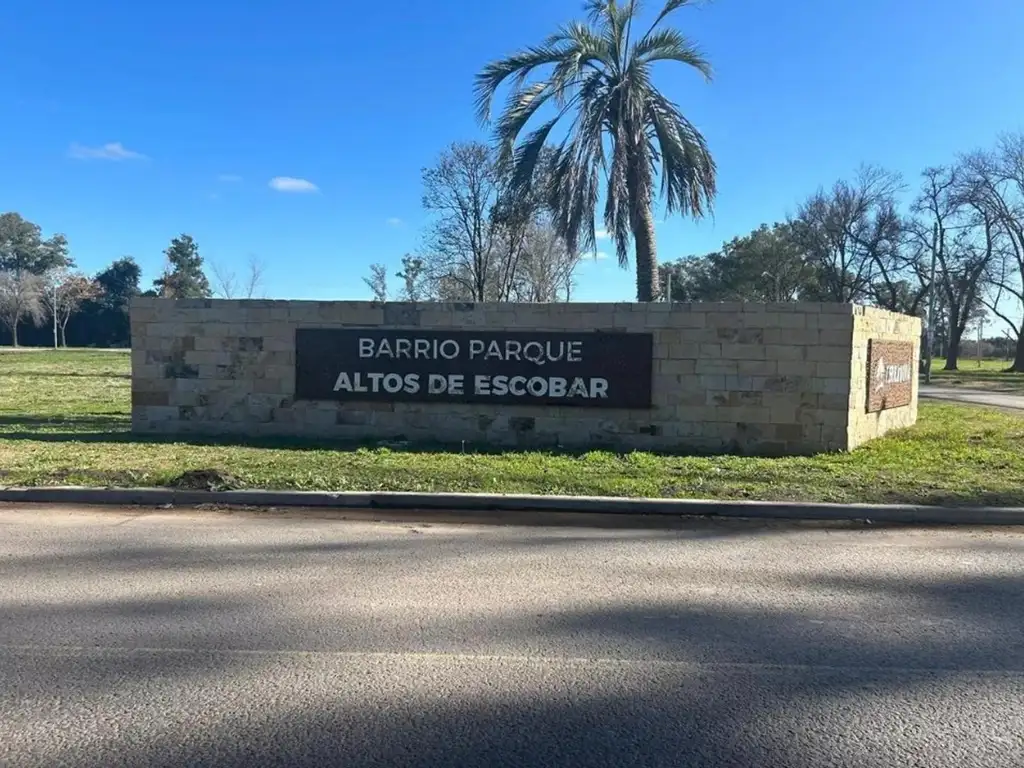 Lotes a la Venta en Barrio Parque Altos De Escobar