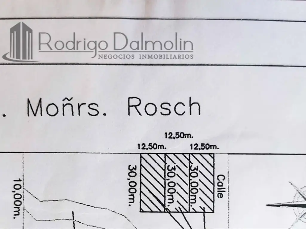 Lotes sobre Av. Mons. Rosch. Concordia, ER.-