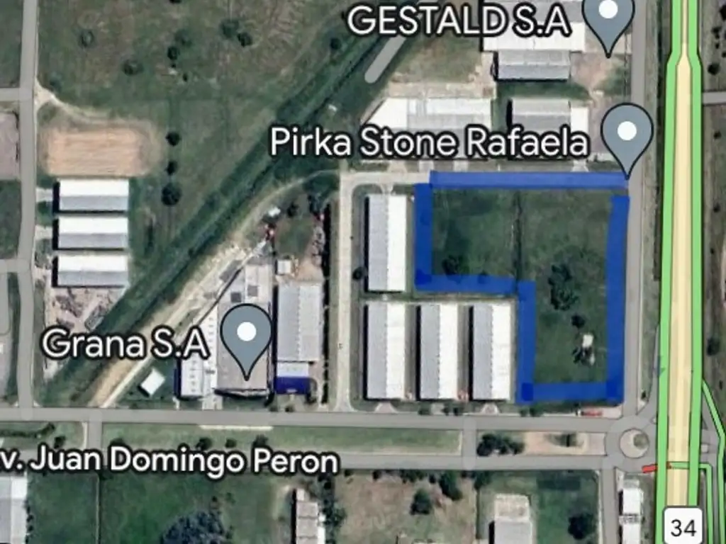 VENTA / TERRENOS / PAER / RUTA 34