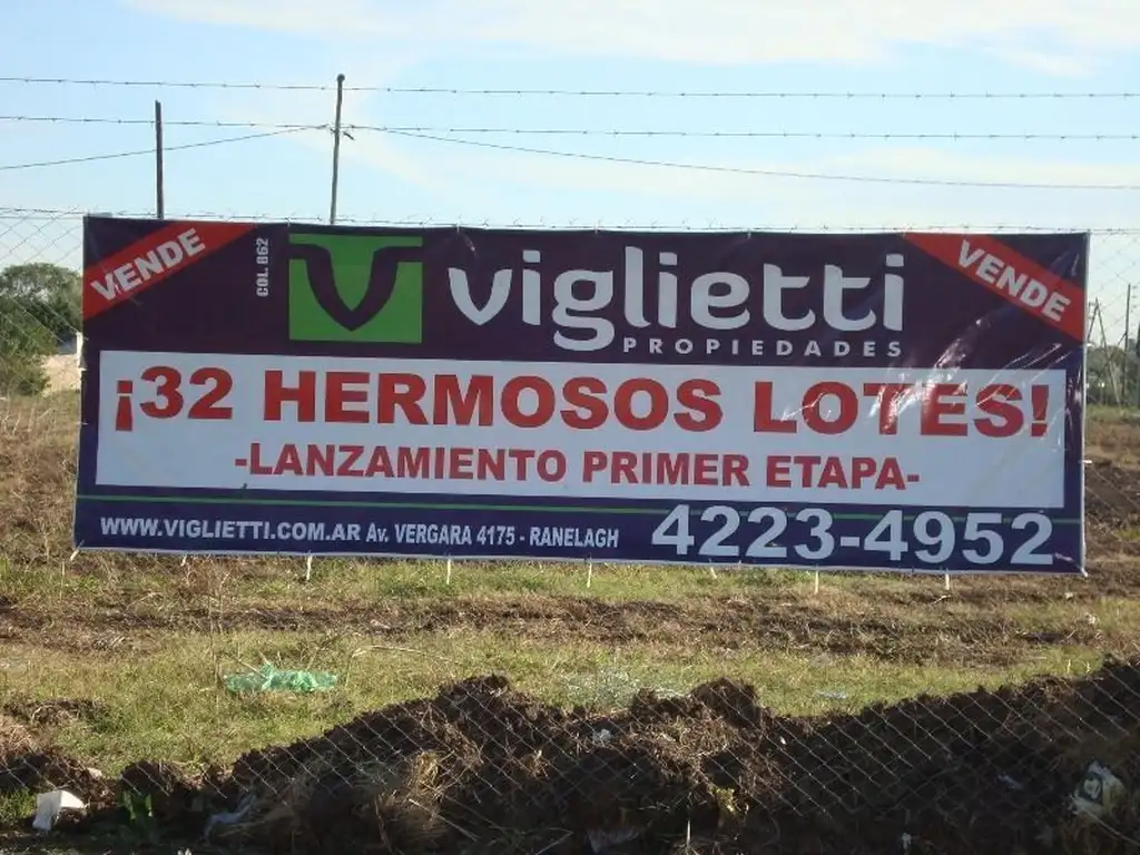 LOTEO CON FINANCIACION "LOMA DE VERGARA" BERAZATEGUI