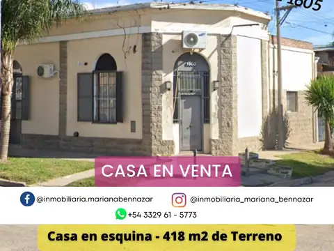 CASA EN VENTA SOBRE AVENIDA