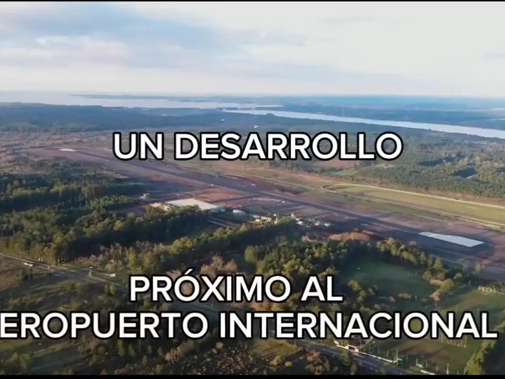 Lotes en venta, desarrollo próximo al Aeropuerto de Concordi