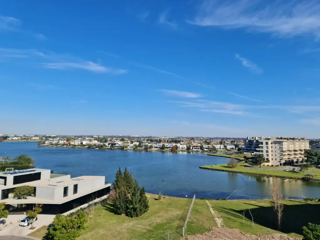 Dpto. con vista al lago central Yoo Nordelta