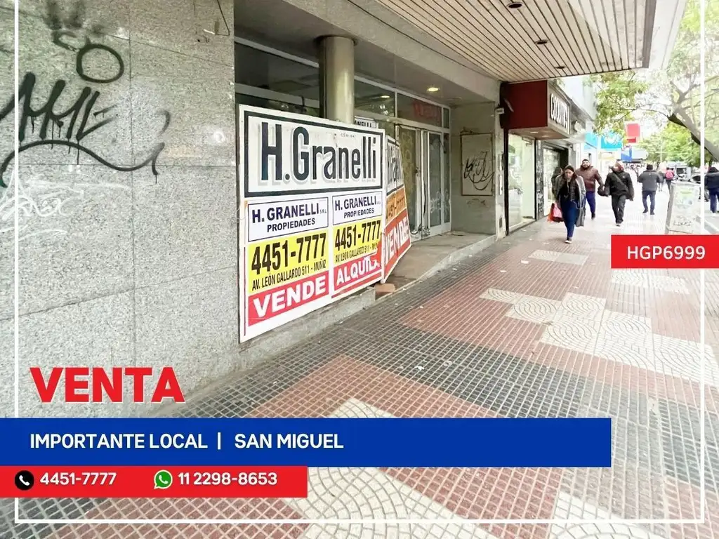 Local - Venta - Argentina, San Miguel - Av. Presidente Juan Domingo Per?n 1100