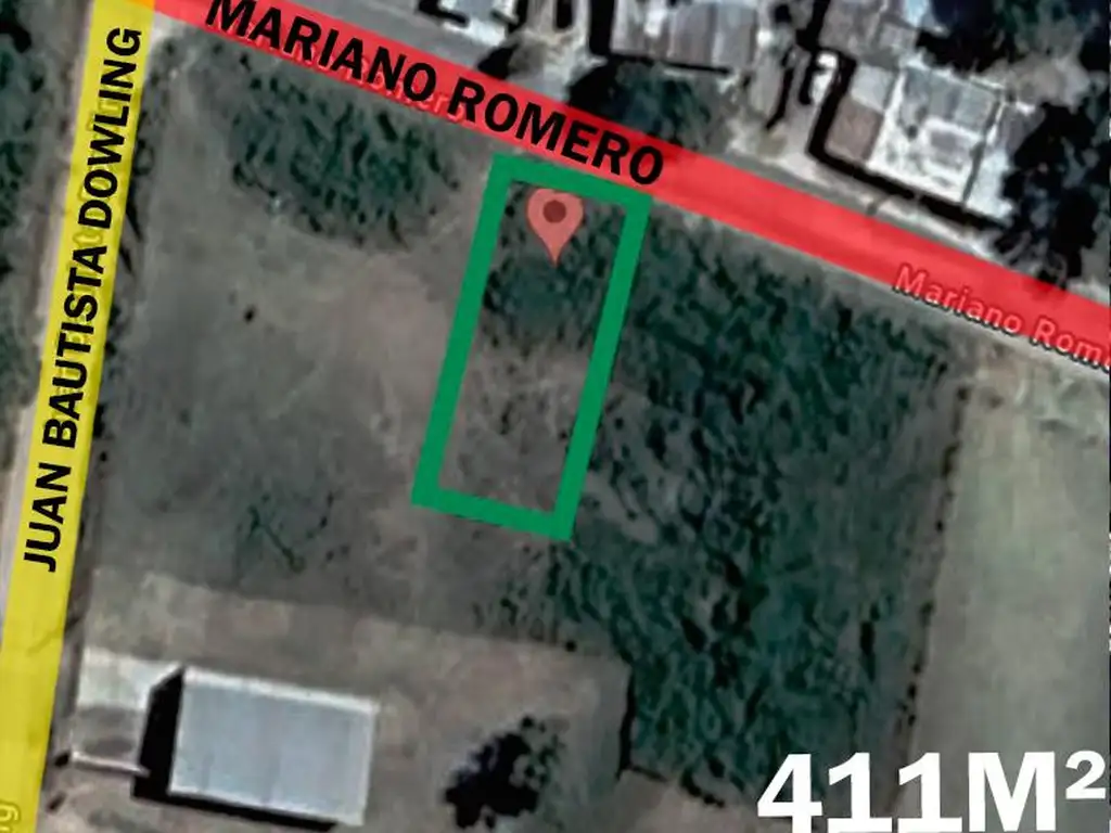 Terreno en venta - 411Mts2 - Carmen de Areco