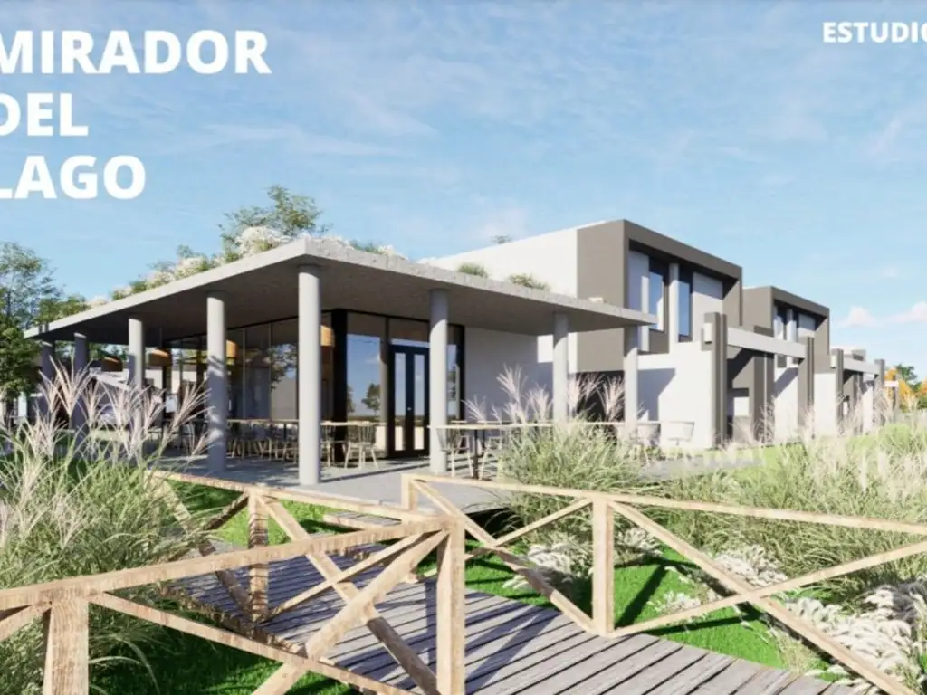 VENTA LOTE Y  PROYECTO MIRADOR DEL LAGO EN LUJAN