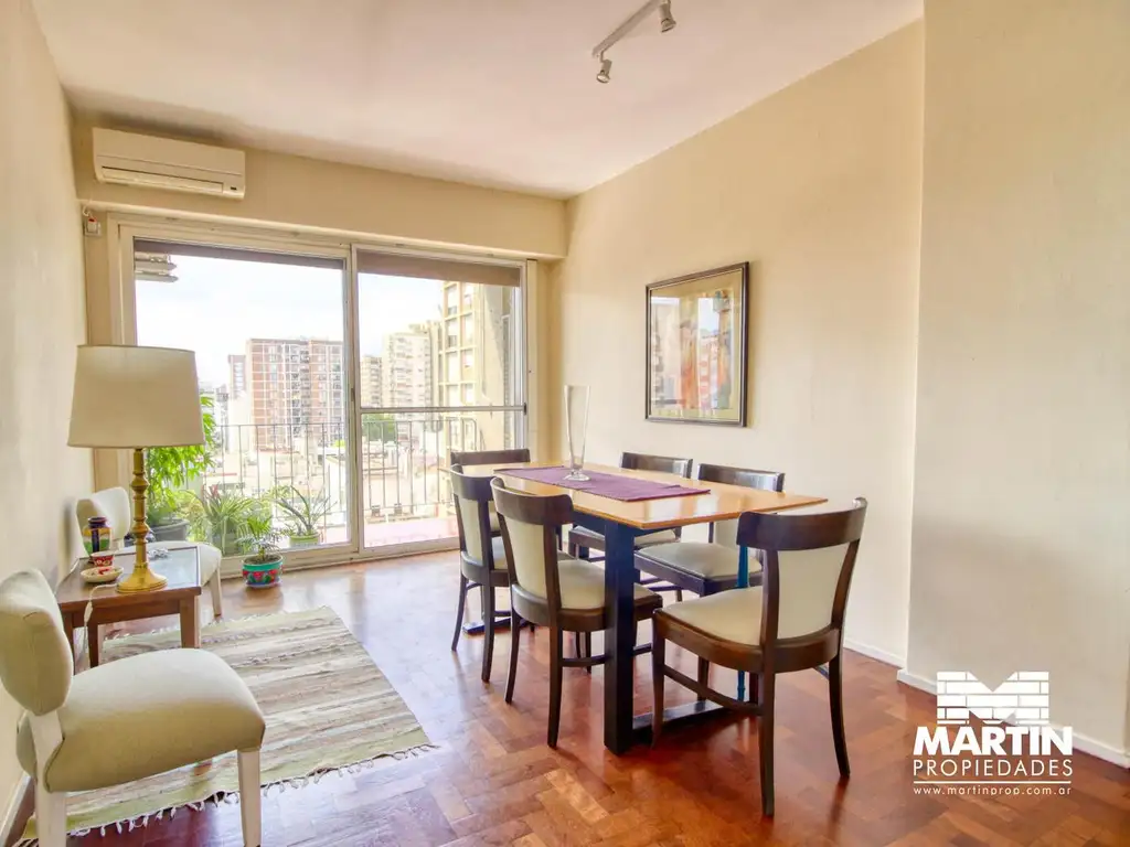 Depto en venta 3 amb con balcón, muy luminoso en Martinez