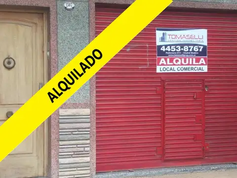 ALQUILER - TAPIALES - LOCAL COMERCIAL - EX PELUQUERIA