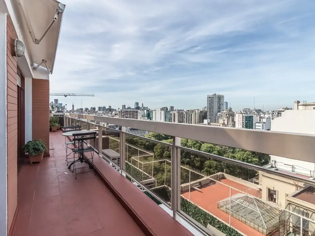 Departamento 3 Ambientes. Apto Credito. Balcon con Vista Al Parque. Av Callao - Recoleta