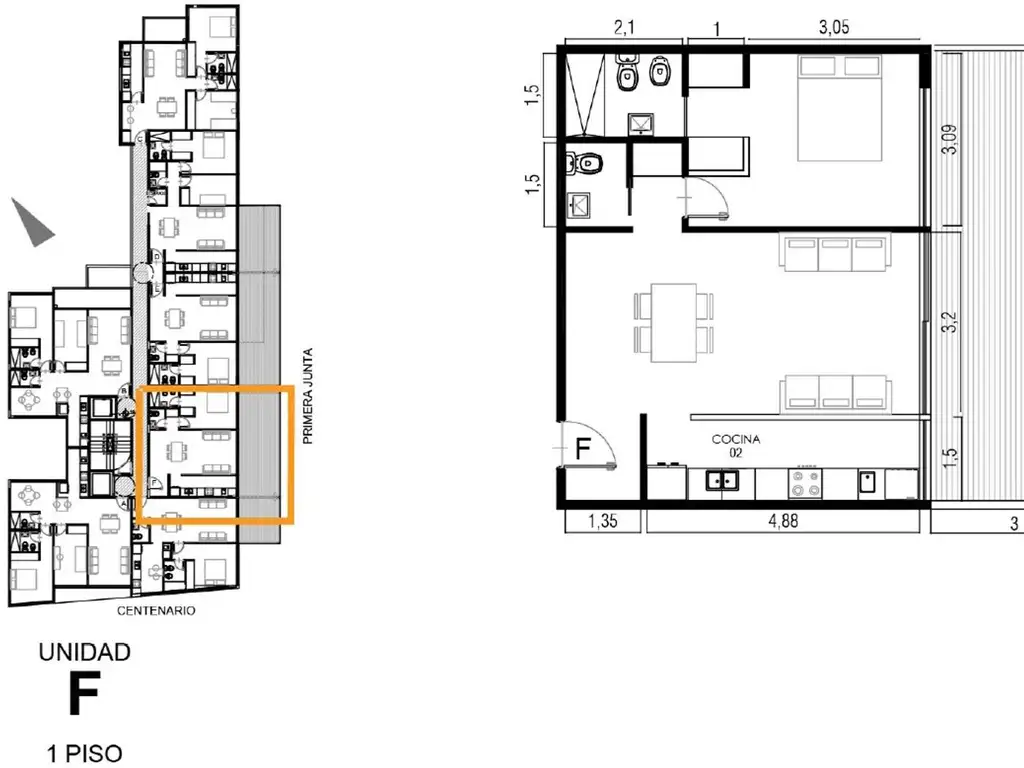 Departamento en el emprendimiento Edificio Terrazas del Alto