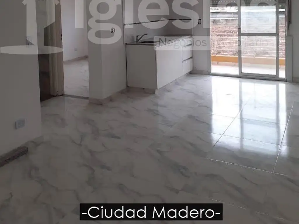 Departamento de dos ambientes a estrenar en Ciudad Madero.