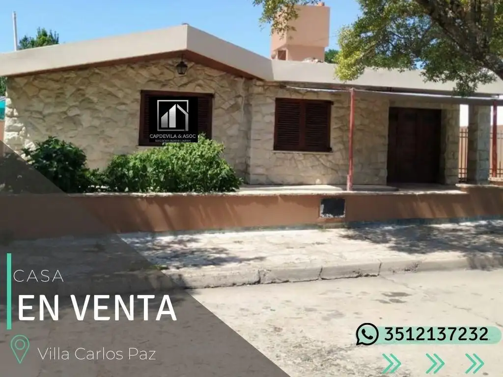 Villa Carlos Paz - Casa 3 Dormitorios