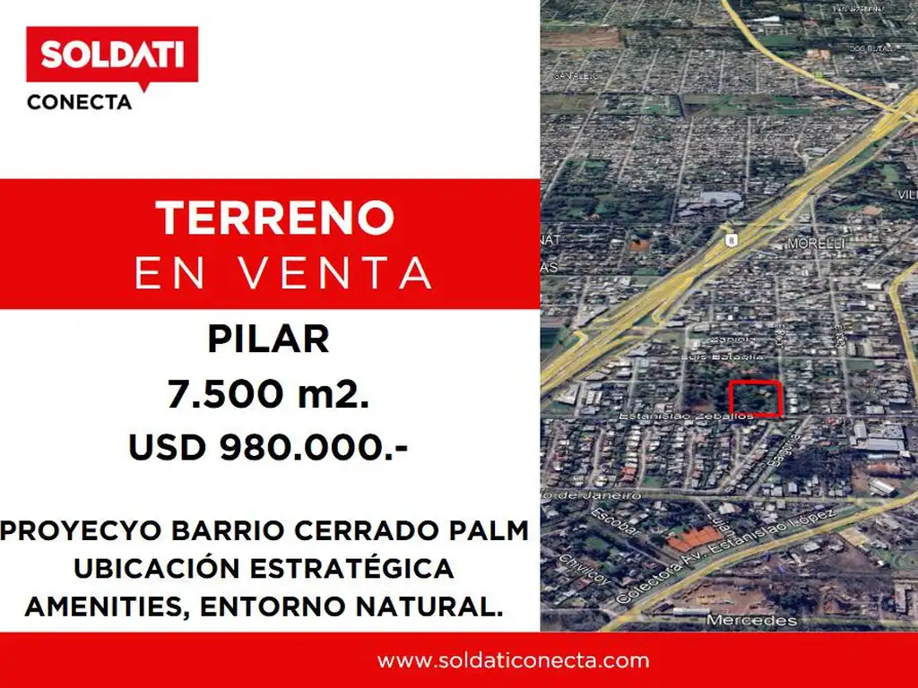 Terreno en Venta con Planos de Proyecto Aprobados - Pilar Centro