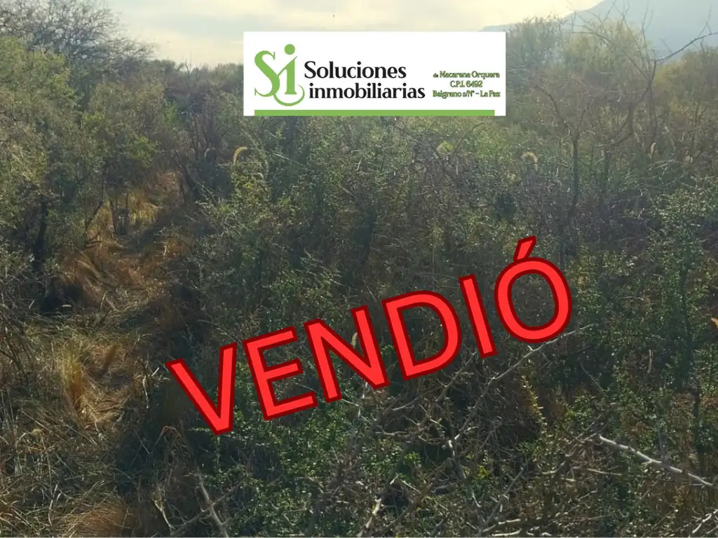 VENTA EN OPORTUNIDAD DE LOTE EN LAS CHACRAS