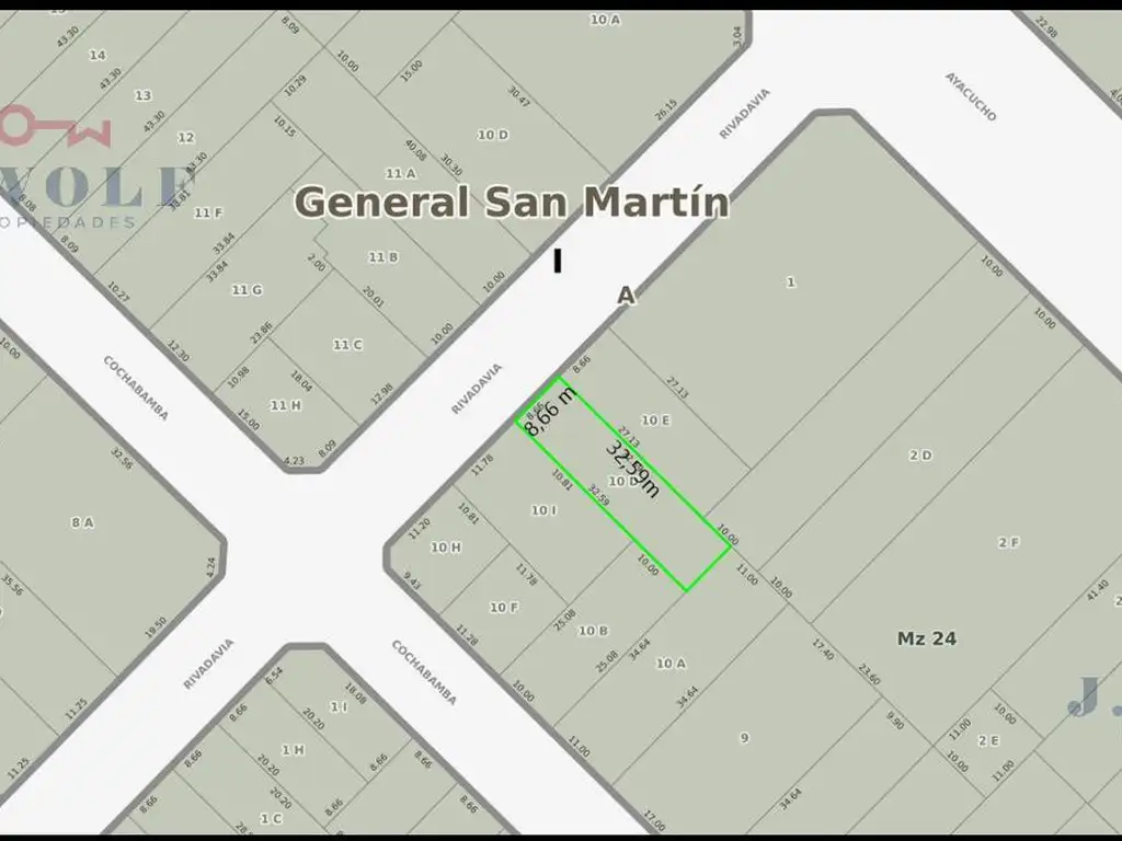 Terreno - S.Martin(Ctro)