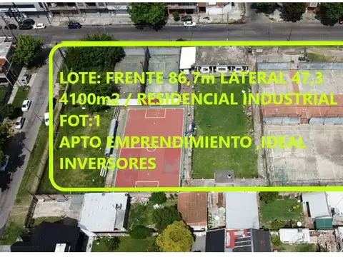 Venta LOTE TERRENO 4104,5 m2 en BILLINGHURST - Foto 0