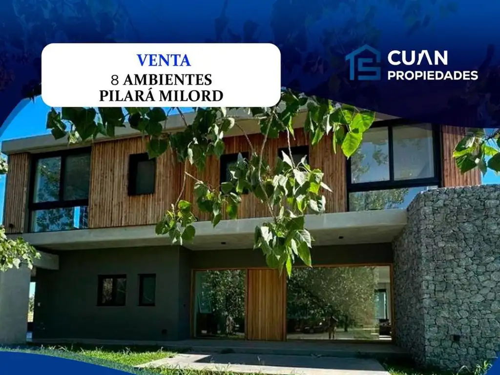 Casa en venta a estrenar en Pilará CUAN PROPIEDADES