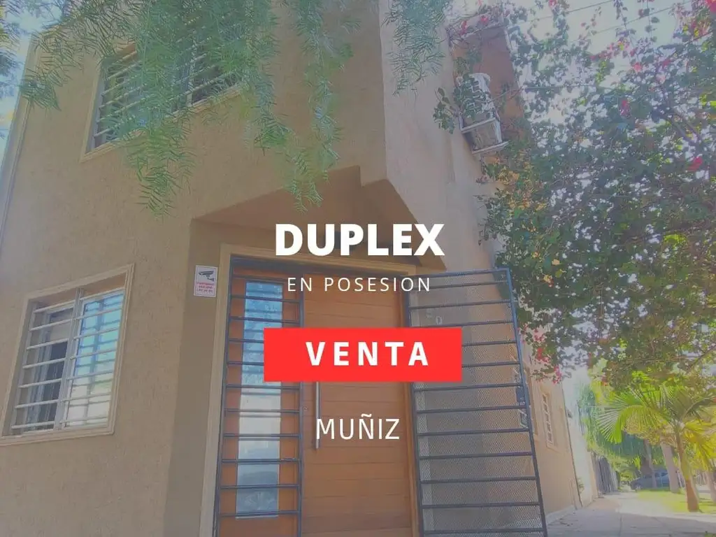 VENTA DE DUPLEX 3 AMBIENTES EN MUÑIZ SAN MIGUEL