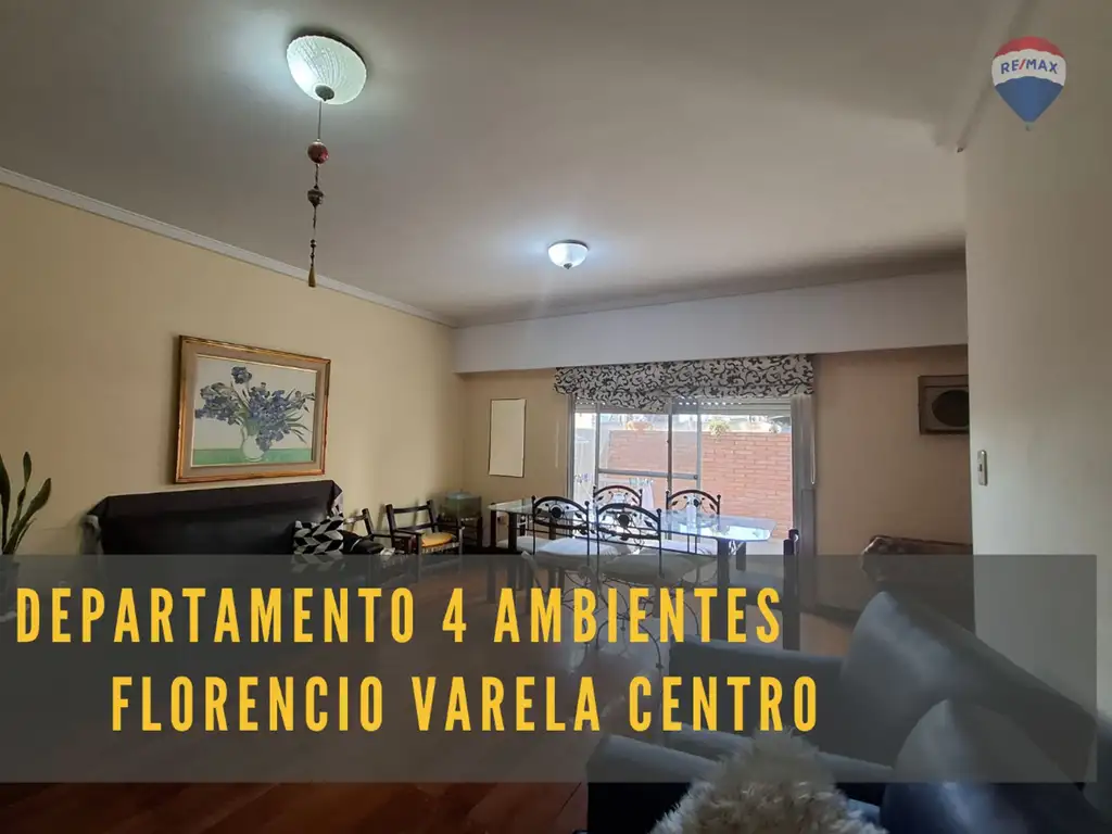 Venta departamento 4 amb. Florencio Varela Centro.