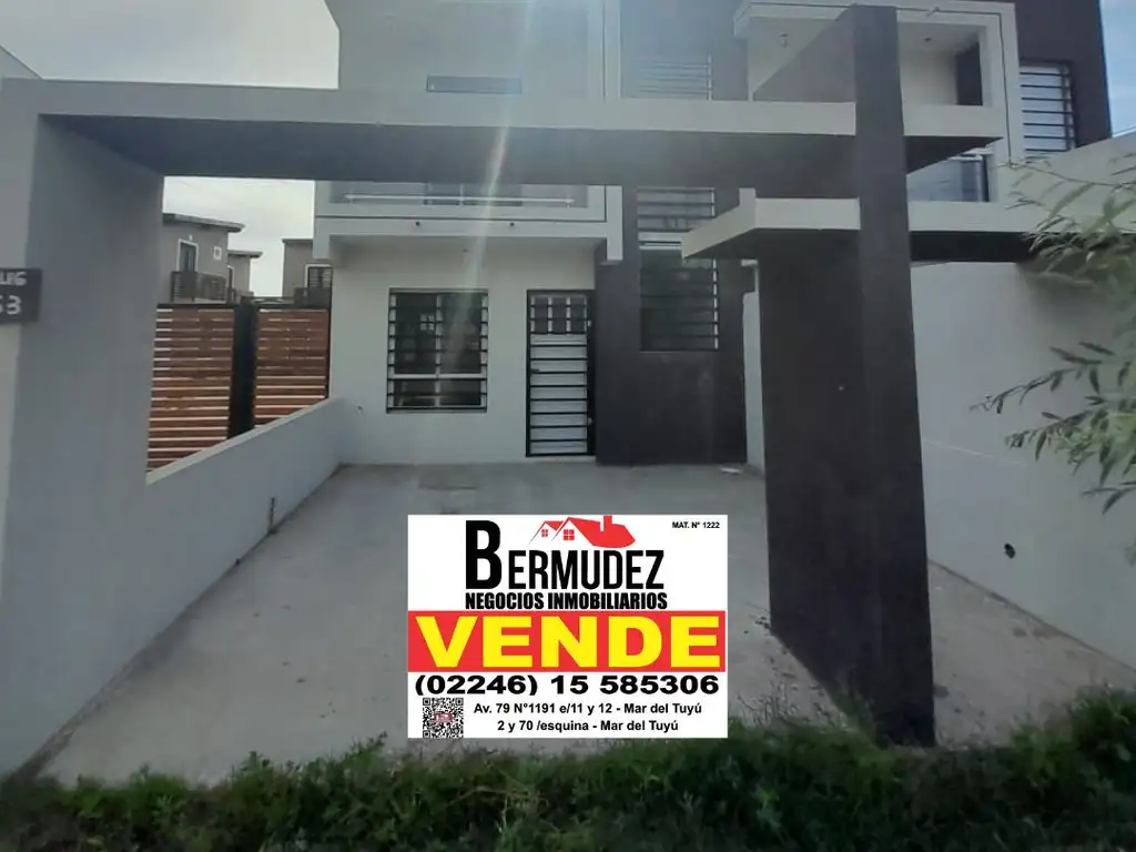 Venta Duplex 4 Ambientes En Mar Del Tuyu A Estrenar Calle 6 Entre 81 Y 82