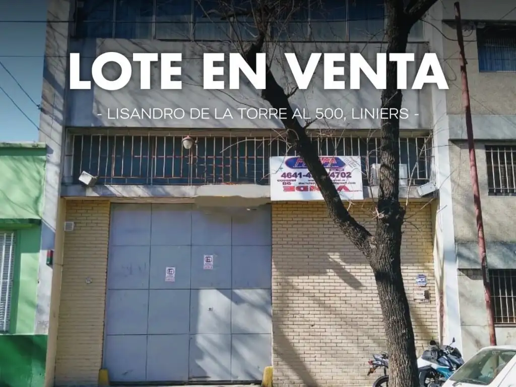 Lote - Venta - Argentina, Capital Federal - Lisandro de la Torre 500