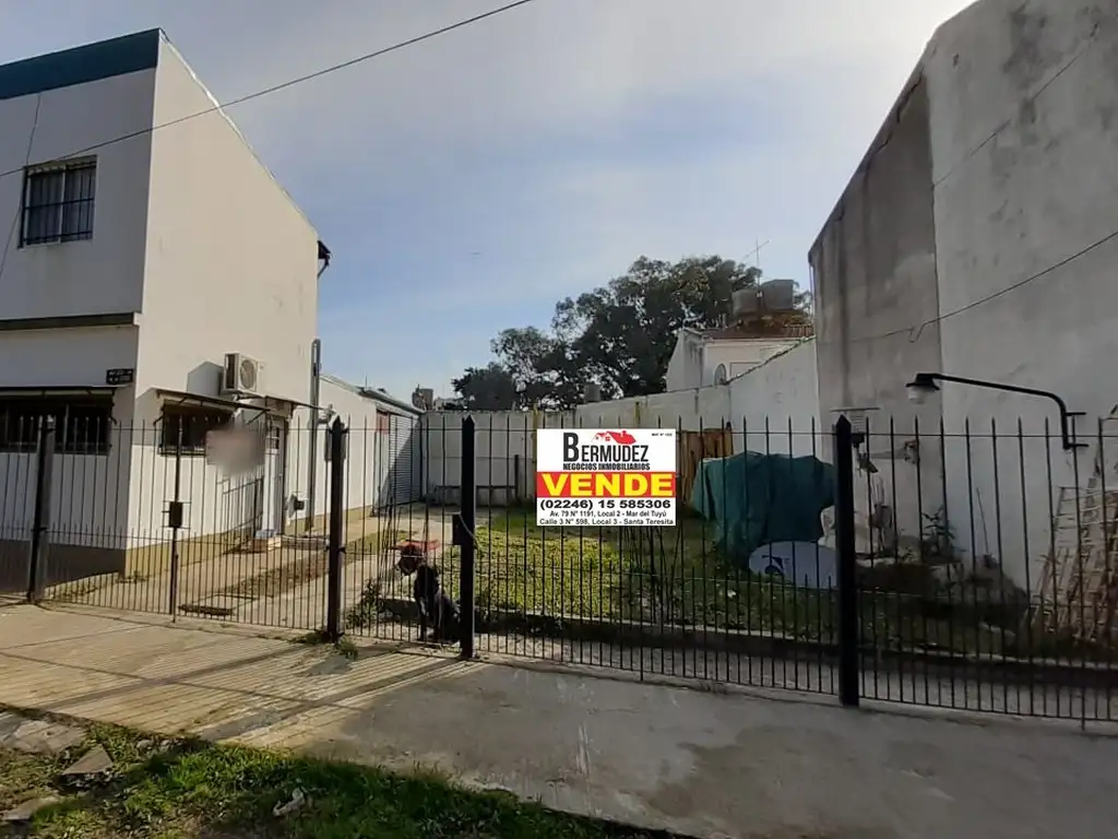 VENTA DE DEPARTAMENTO +MONOAMBIENTE con gas natural EN SANTA TERESITA CALLE 45