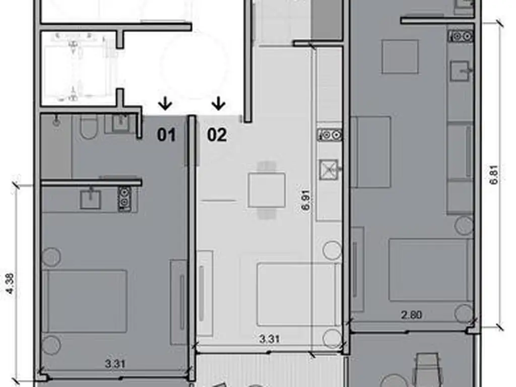 Departamento - Palermo Nuevo