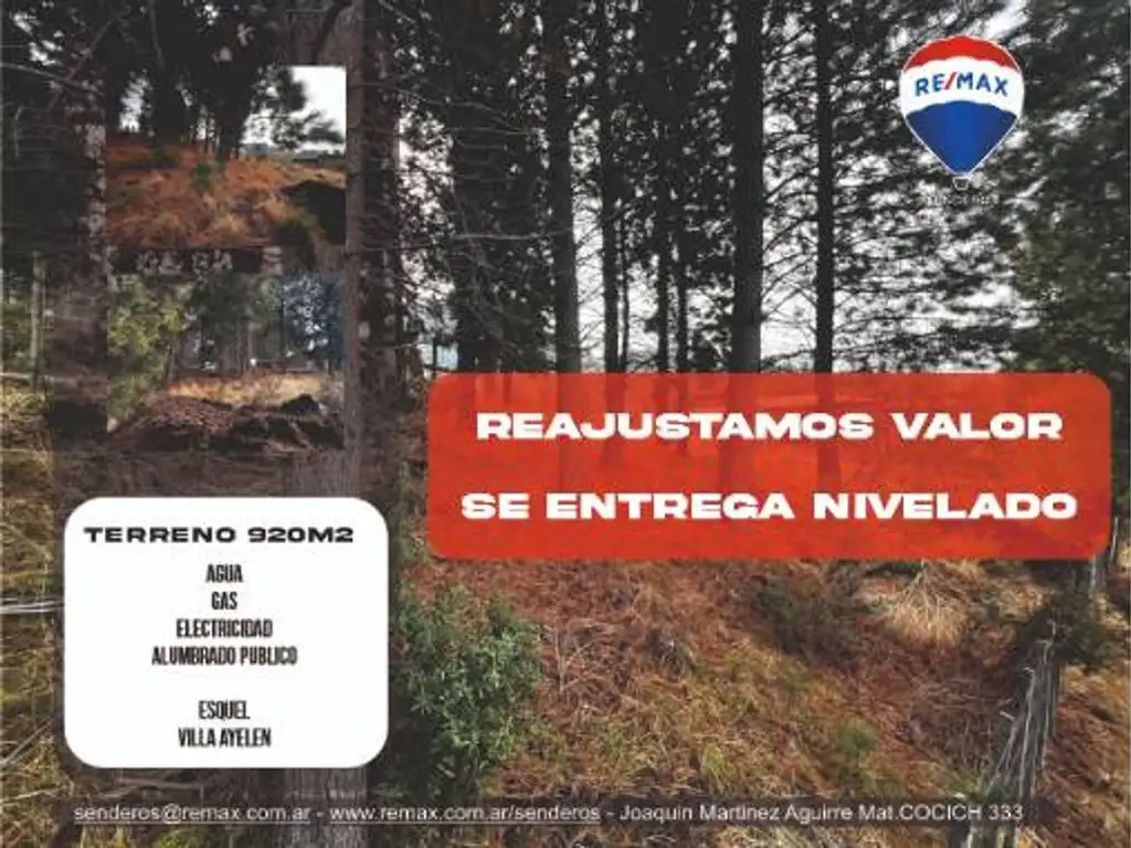 Terreno en Villa Ayelén